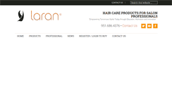 Desktop Screenshot of laranproducts.com